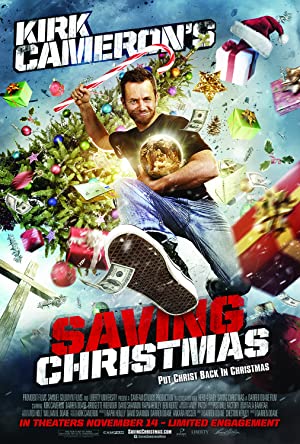 Poster for Kirk Cameron's Saving Christmas